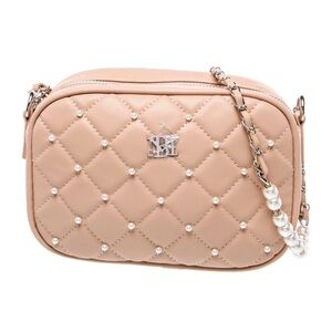 NWT Badgley Mischka Quilted Tan Crossbody Bag